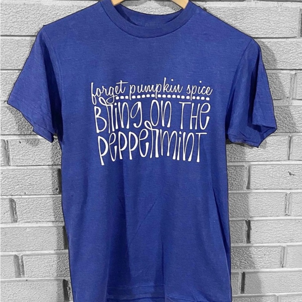 Forget pumpkin spice tee small and xxl new